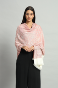 Movintiger Women's Faux Pashmina Shawl - Off White