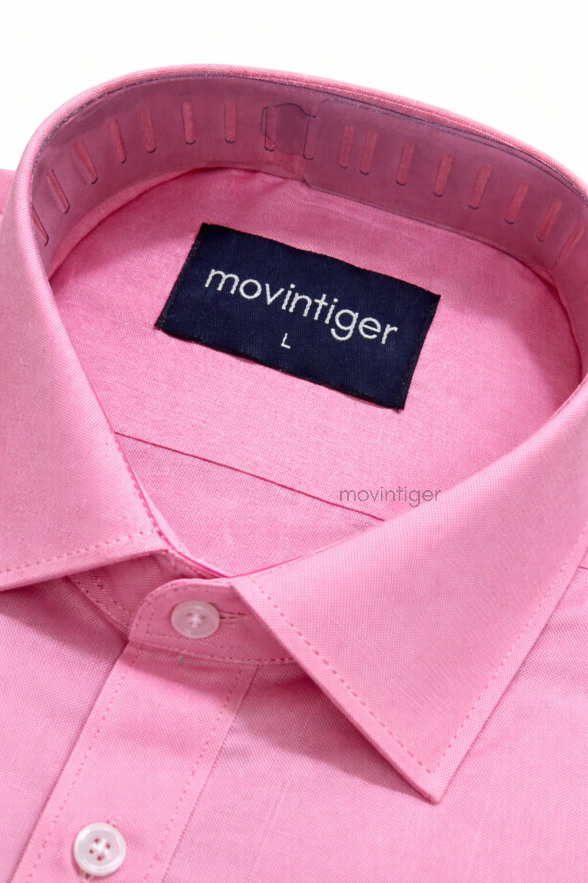Movintiger Men's Signature Pink Shirt