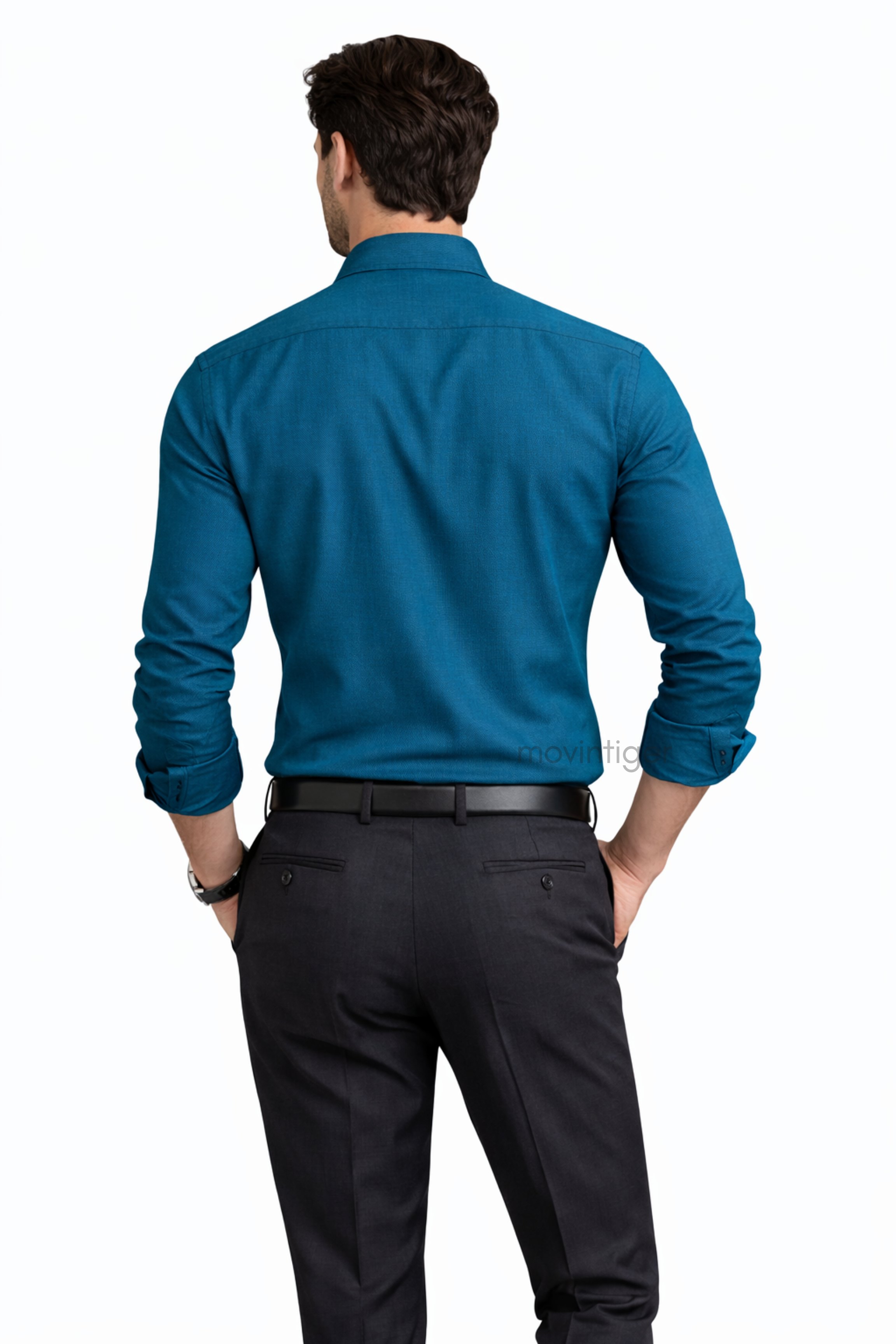 Movintiger Men's Signature Teal Shirt – movintiger