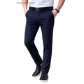 Movintiger Executive Series Men's Navy Blue Chinos