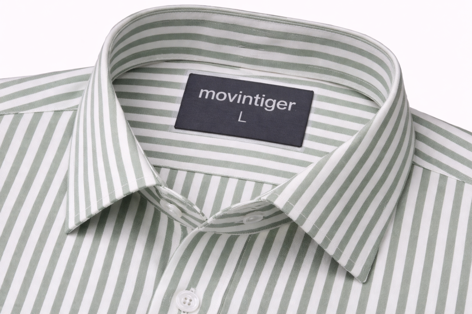 Movintiger Axis Series Men's Striped Shirt - Pista