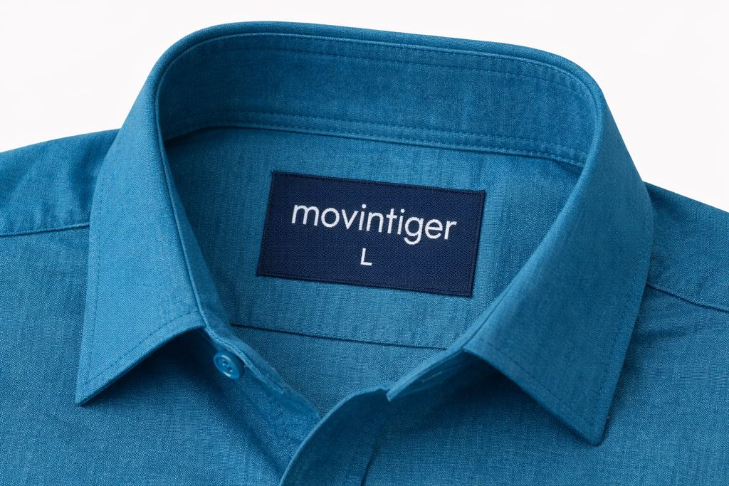 Movintiger Men's Signature Teal Shirt